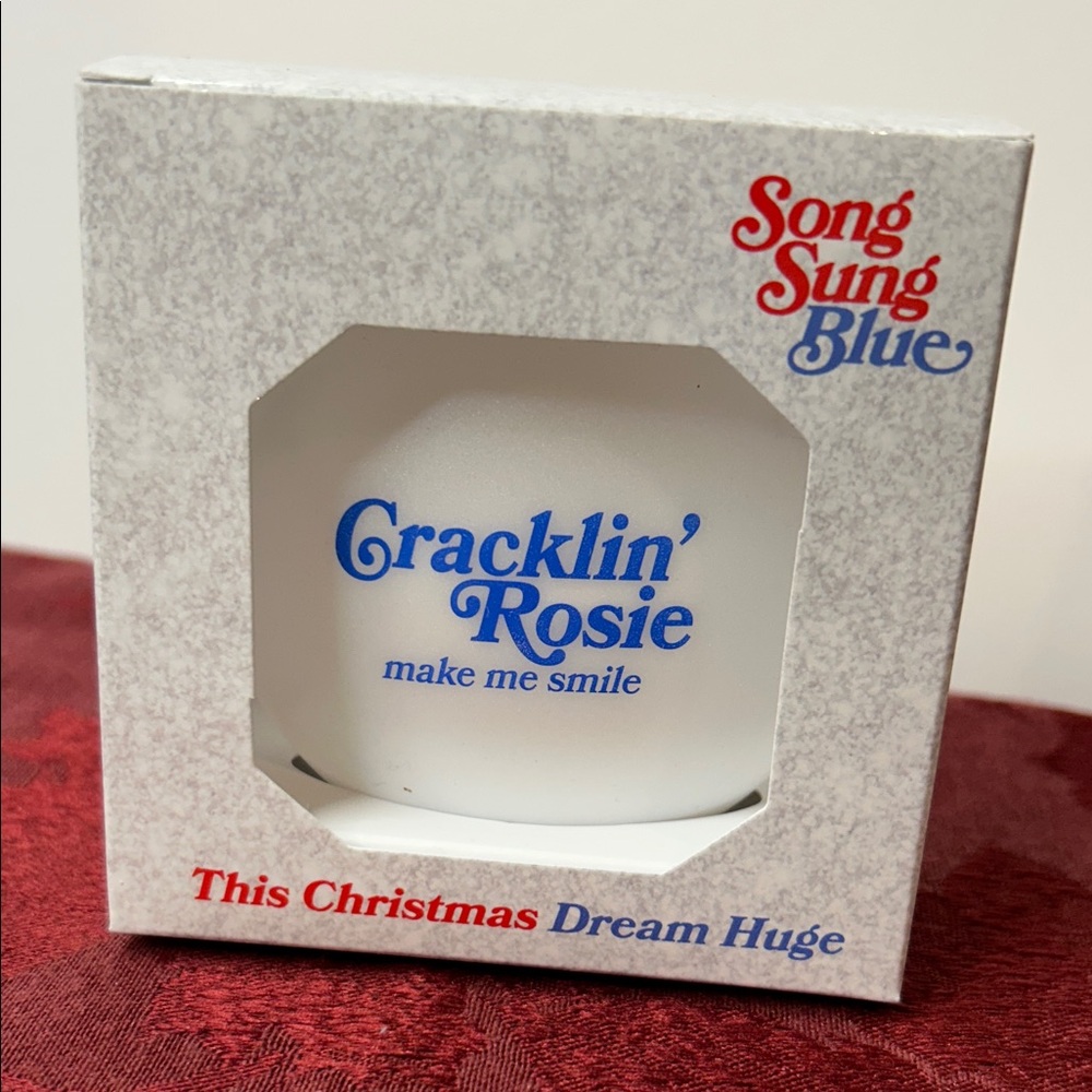 Song Sung‎ Blue Cracklin' Rosie ornament.  Marcus theatre New in box
